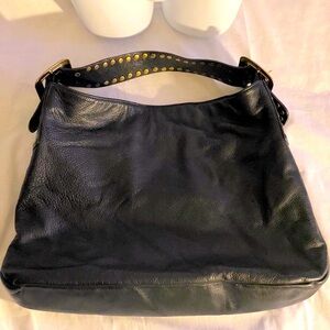 Be & D Leather Large Hobo Bag